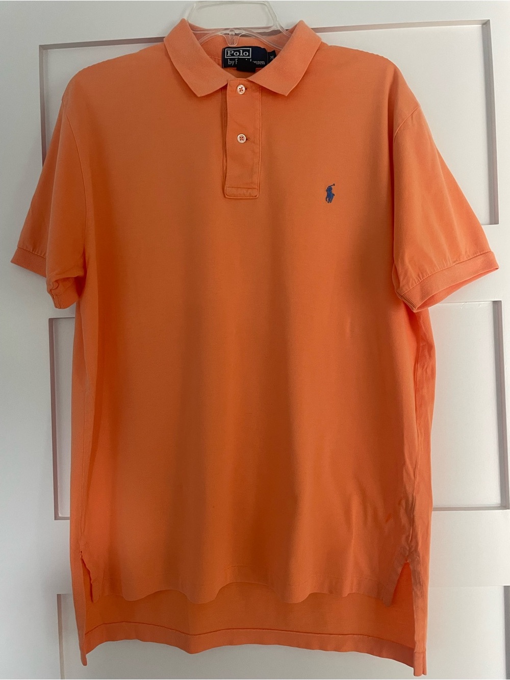 Polo by Ralph Lauren Orange Short-Sleeve Polo with Blue Pony